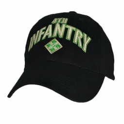 4th Infantry Cap (Black)